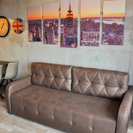 Апартаменты лофт на 26 этаже