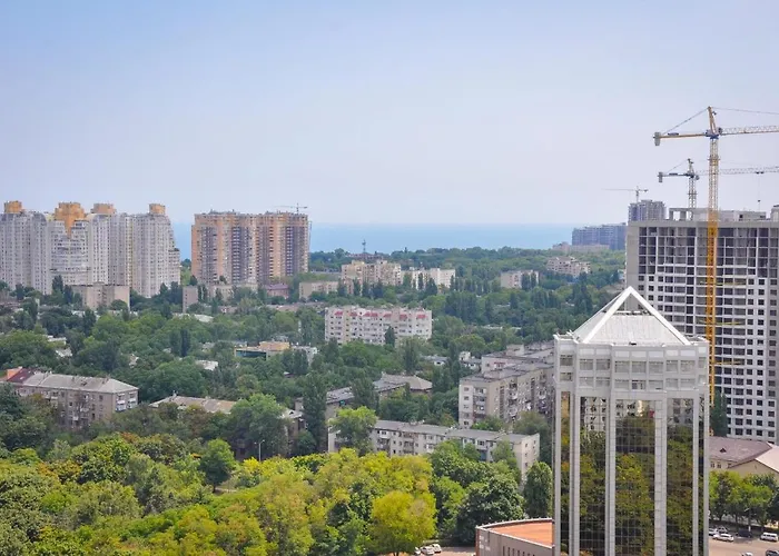 Appartement лофт на 26 этаже